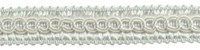 DÉCopro Borte-Galon Gimp Braid Trim 0050SG Reinweiß 54.6 Yards