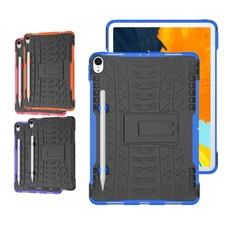 For iPad Pro 11" 2018 with Pencil Holder,Hybrid Anti Slip Stand Shockproof Case 