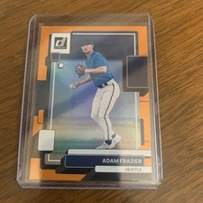 2022 Donruss Baseball Adam Frazier Orange Holo Foil #217 Seattle Mariners