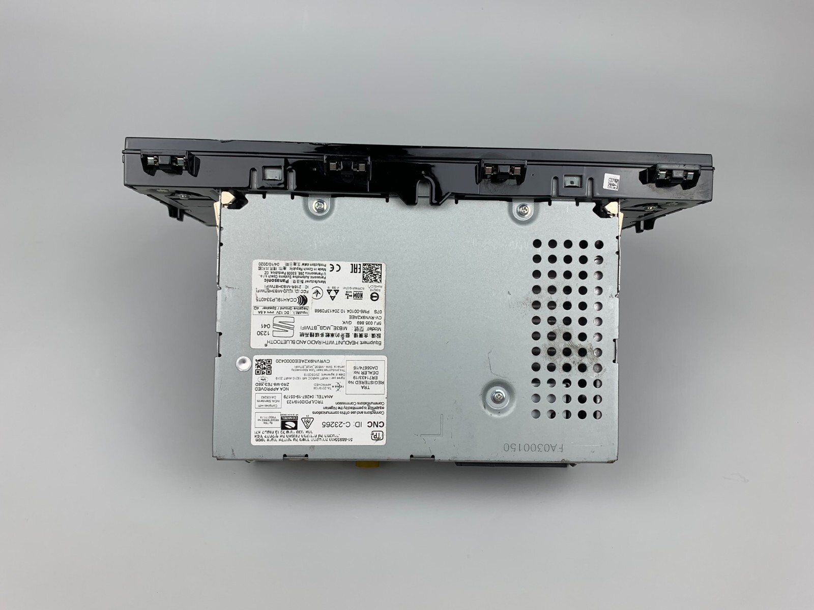 Original SEAT Ibiza Leon Central Information Display Screen  