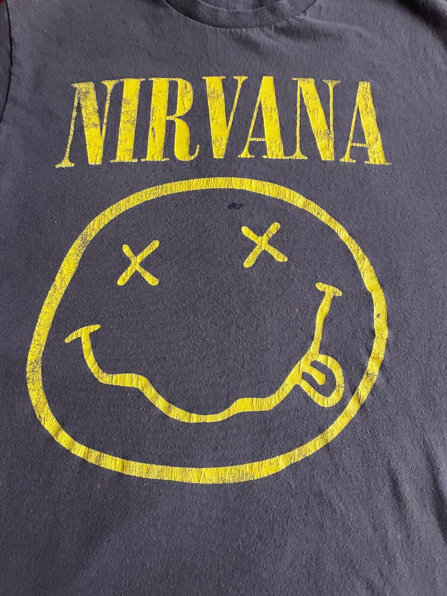 NIRVANA スマイリー プリント Tシャツ size L 1992 NIRVANA スマイリー プリント Tシャツ size L 1992 Nirvana