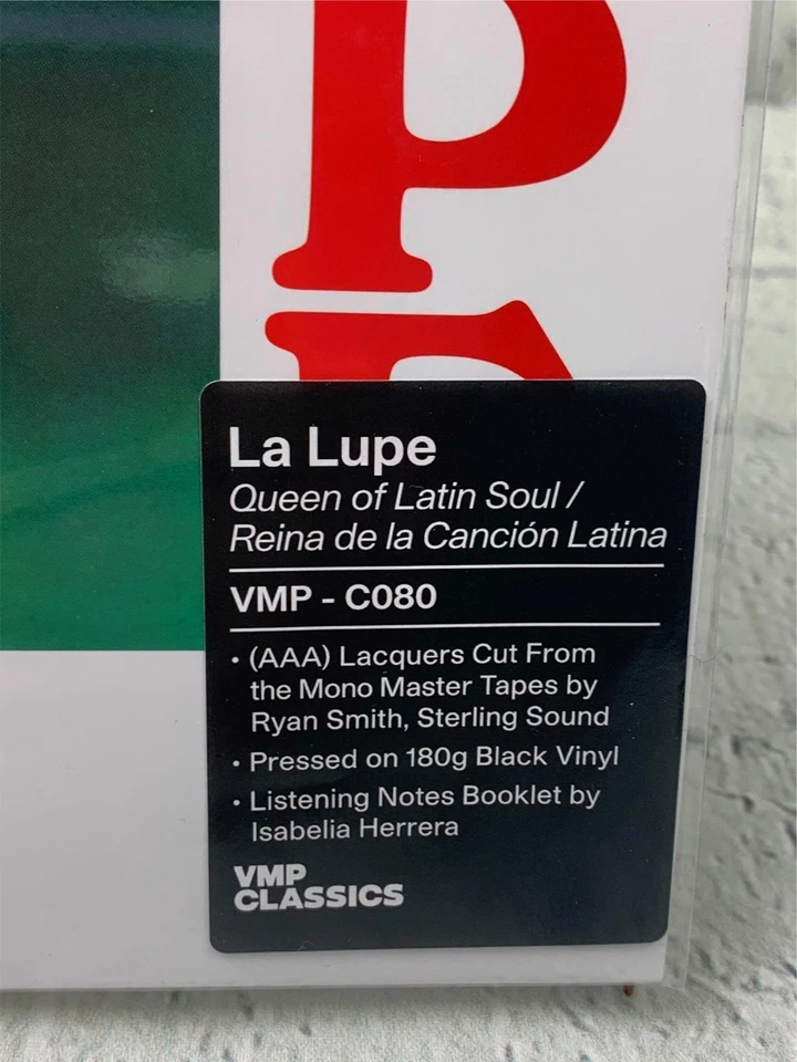 La Lupe Queen Of Latin Soul Reina VMP LP Single Jacket Black Record Foto 2 de 4