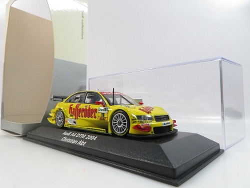 1:43 Minichamps DTM Audi A4 2004 No 11 Abt #A382