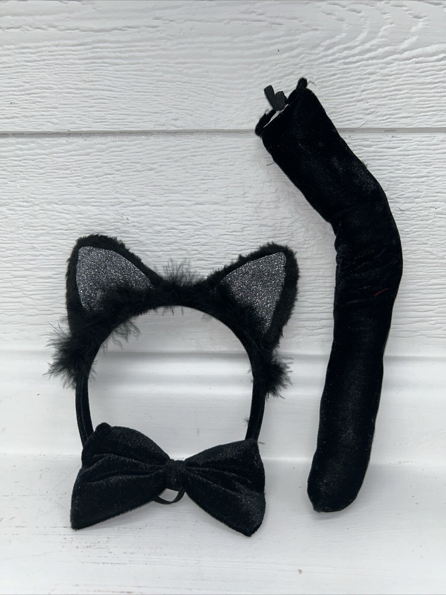 Halloween Black Cat Ears Headbands Alice Hair Band Headband Fancy Dress Z1TACKITDUZBLA