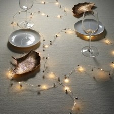 IKEA STRALA LED lighting chain with 40 lights, battery-operated Jingle Bell New