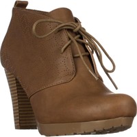 Gb35 Orella Lace Up Booties - Tan, 8 Us on sale Gb35 Orella Lace Up Booties - Tan, 8 Us on sale