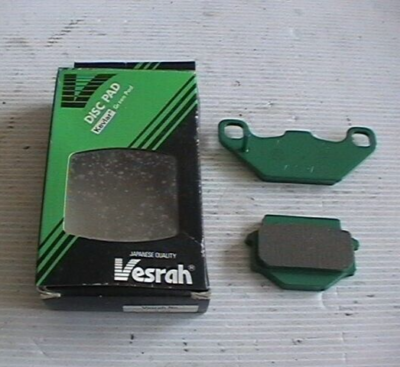 VESRAH VD332 KEV LAR BRAKE PADS SUZUKI RM125 RM250 GN250 LT230