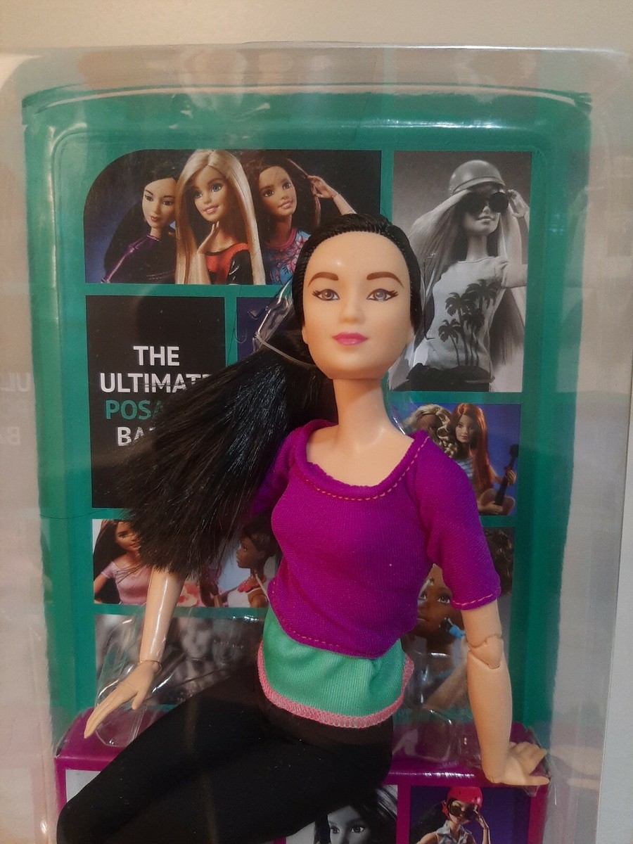 Rare ASIAN BARBIE Made To Move Flexible Posable Doll DHL 84