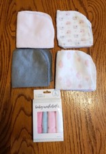 LOT OF 11 BABY WASH CLOTHS