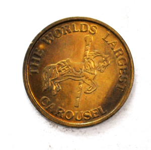 World S Largest Carousel House On The Rock Token Green Spring Wi