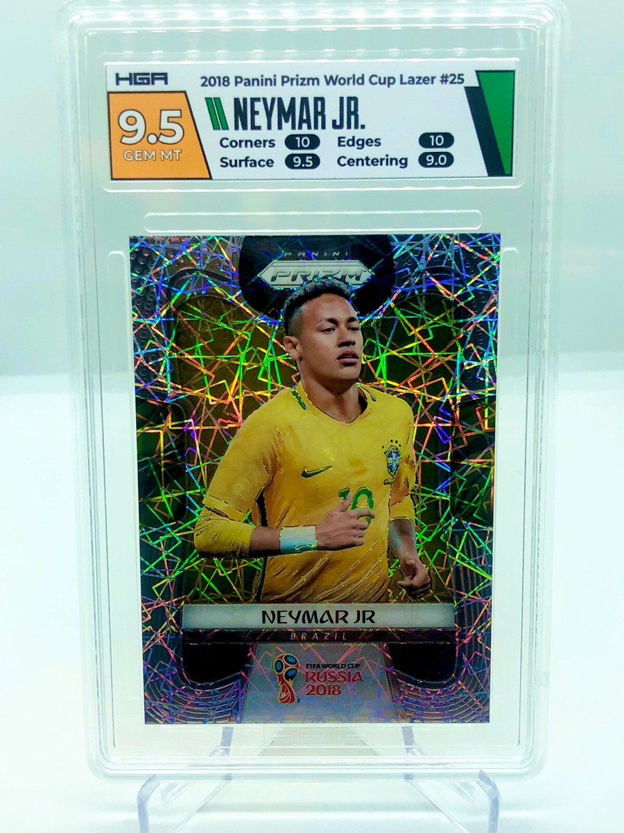 2018 Panini Prizm World Cup - Neymar Jr #25 Lazer Prizm for