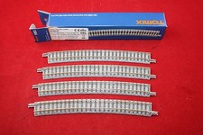 Tomix 1853 (971853) Fine Track Spur N 4 x gebogenes 15° R 541 mm Holzschwelle