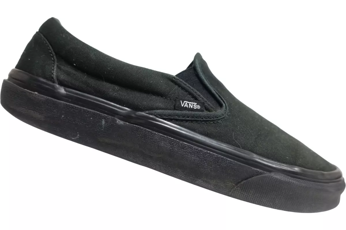 Vans canvas shop loafers