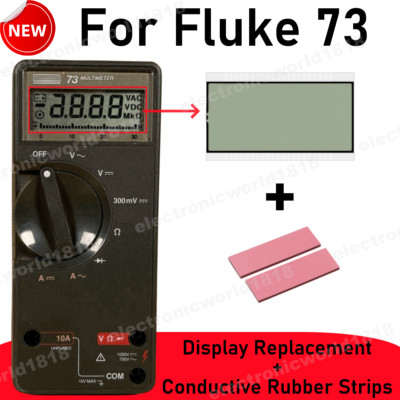 For Fluke 73 Portble Digital Multimeters LCD Display Screen Replacement Part NEU