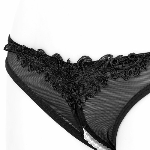 Frauen Mesh durchsichtig G-String Tanga offener Schritt Slips Unterwäsche Sexy - Bild 37 von 50