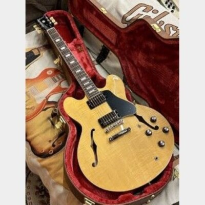 Gibson USA Electric Guitar ES 335 Figured Antique Natural w/Hard