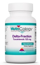 Nutricology, Delta Fraction Tocotrienole, 125mg, 90 Weichkapseln