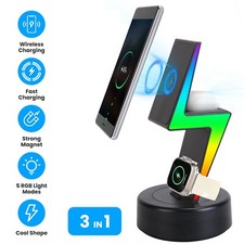 Magnetic Wireless Charger Stand Mag-Safe Charger for iPhone 12-15 Magnet
