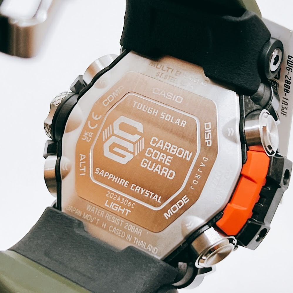 CASIO G-SHOCK GWG-2000-1A3JF MUDMASTERMen's Watch Solar CASIO G-SHOCK GWG-2000-1A3JF MUDMASTERMen's Watch Solar