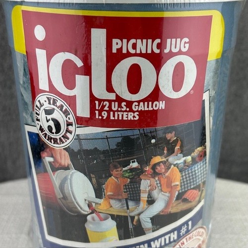 Igloo 1/2 Gallon Unopened Picnic Jug UltraTerm Insulator - Picture 11 of 16