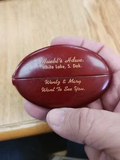 Huebl's Hdwe White Lake S. Dakota Vintage Advertising Quikoin Pocket Coin Purse 