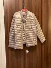 Betty Barclay Silver Padded Jacket Size 22 Bnwt