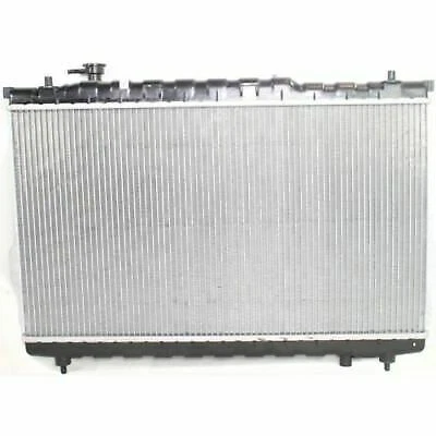 Radiador L4/V6 2,4 L/2,7 L compatible con Hyundai Santa Fe 2001 2002 2003 2004 2005 2006 Foto 2 de 2