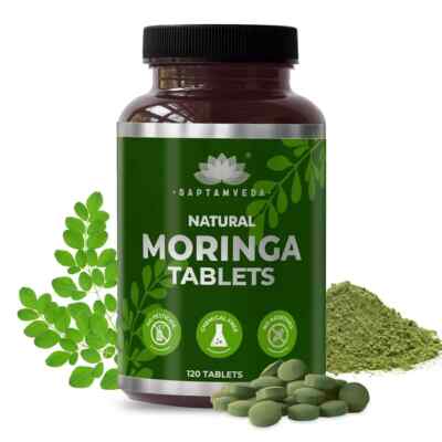 Organic Moringa Tablets,pure Drumstick Leaf Tablets 120 Tablets, |500mg each .