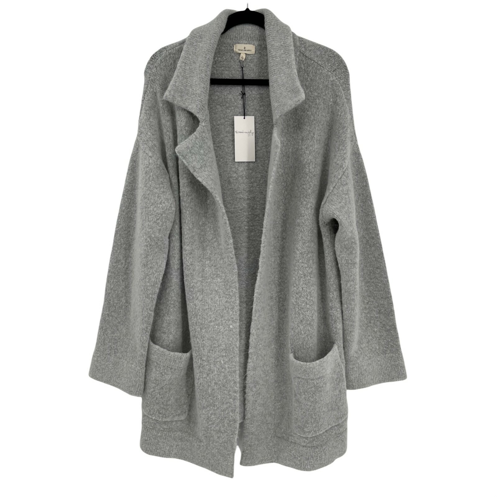 Vita Sweater Cardigan Jacket Grey 