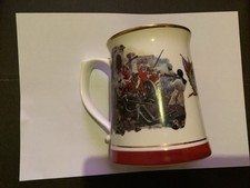 DANBURY MINT TANKARD  THE GREAT BATTLES OF THE BRITISH ARMY  INDIAN MUTINY + COA