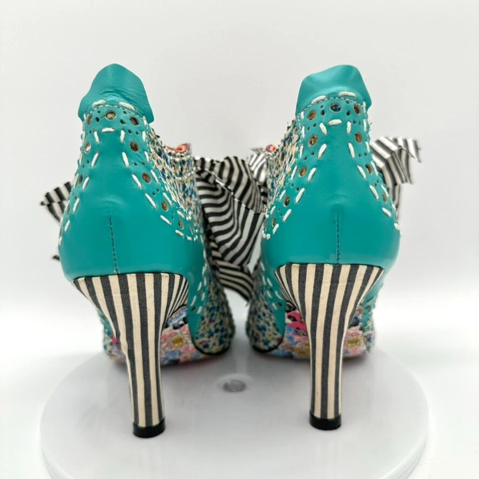 Irregular Choice Abigail's 3rd Party Botas EUR 38 Azul Cottage Victorian Avant Foto 4 de 4