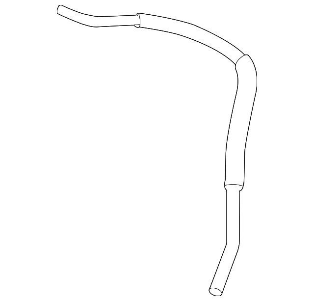 GENUINE  NISSAN 2002-2008 ALTIMA MAXIMA 3.5 OIL COOLER COOLANT HOSE NEW OEM - Image 4 of 4