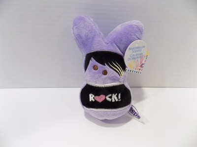 Peeps Rock Star NEW With Tags, Approx 5-6 in. Purple