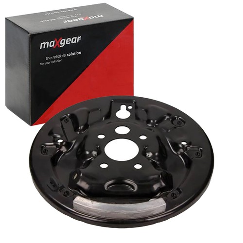 MAXGEAR SPRITZBLECH BREMSSCHEIBE HINTEN RECHTS passend für SKODA OCTAVIA ROOMSTE