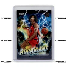 2023-24 Topps Chrome OTE - Hurricane #H-1 Jaeden Mustaf Rookie SSP