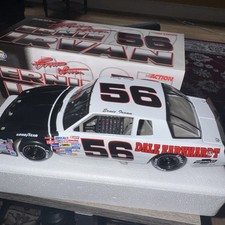 Action Nascar 56 Ernie Irvan Dale Earnhardt Chevy 1987 Monte Carlo 1:24 Diecast