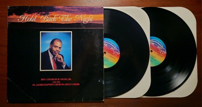 REV. CHARLES H. NICKS JR. Hold Back The Night Double Lp 1988 Press Gospel Soul