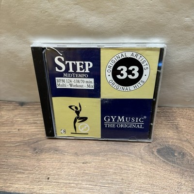 Step Midtempo Gymusic 33 Original Hits Fitness CD