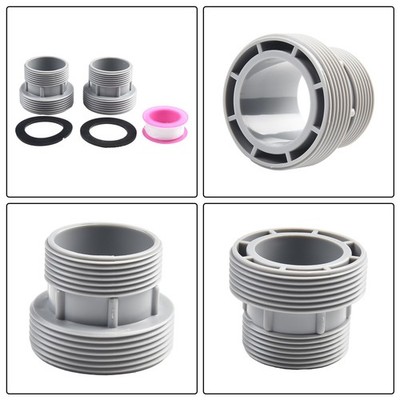 Für Intex 1 1/2'' Schwimmbadpumpe Ersatzschlauch Verlängerung Adapter/Verbinder