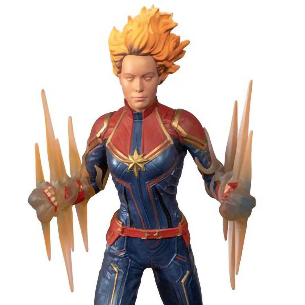 Figurine Marvel Gallery Captain Marvel Binary pour décoration de bureau de fan de comics