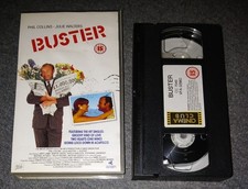 BUSTER - VHS Video - Phil Collins, Julie Walters, Larry Lamb, Anthony Quayle