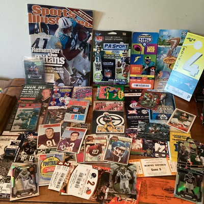 #ad Football Oddball Lot unopened packs Cards Tickets $39.00