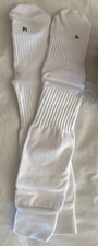 CS CELERSPORT Baseball Soccer Softball Socks Medium White 1 pair NEW