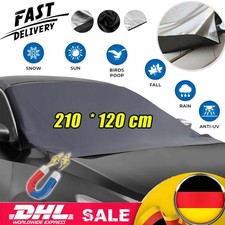 Scheibenabdeckung XXL Scheibenschutz Auto Sonnenschutz Frontscheibe Frostschutz
