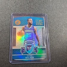 2016-17 Panini Excalibur Die Cut Coat Of Arms Kemba Walker