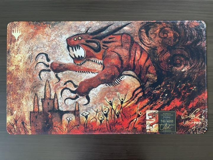 Mythos of Brokkos Seb McKinnon プレイマット 新品 Mythos of Brokkos Seb McKinnon プレイマット 新品