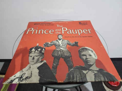 WALT DISNEY THE PRINCE & THE PAUPER (VG+) DQ-1311 LP VINYL RECORD