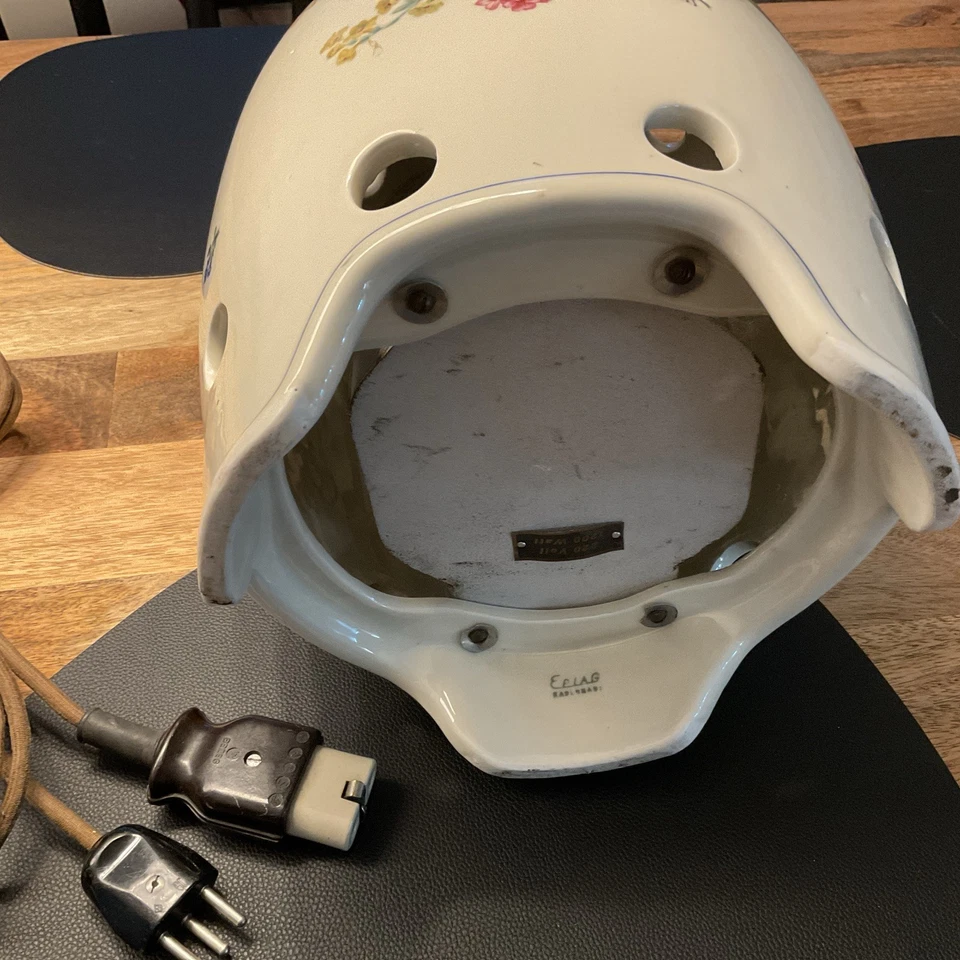 EPIAG Porzellan Karlsbad Heizgerät Gefera um 1920-1930 Art Deco Sammler Rar - Bild 4 von 4