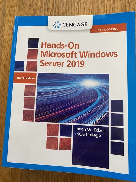 Hands-On MicrosoftÂ Windows Server 2019 by Jason Eckert