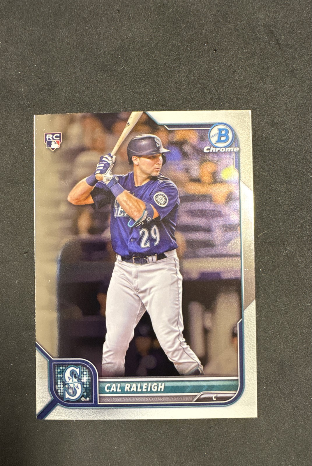 2022 Bowman Chrome - Cal Raleigh #51 (RC)
